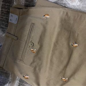 J crew fox khaki pants